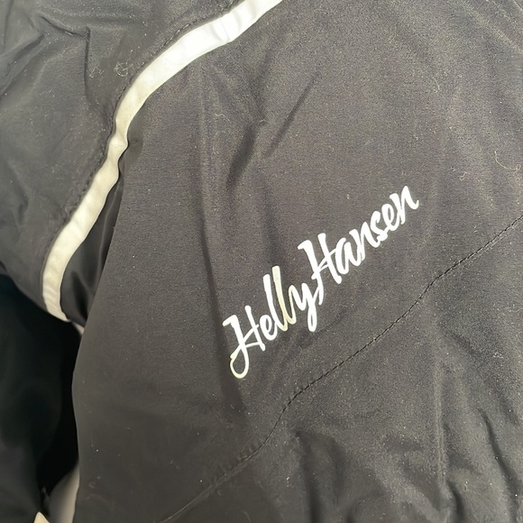 HELLY HANSEN Black and White Ski Coat - Picture 2 of 10